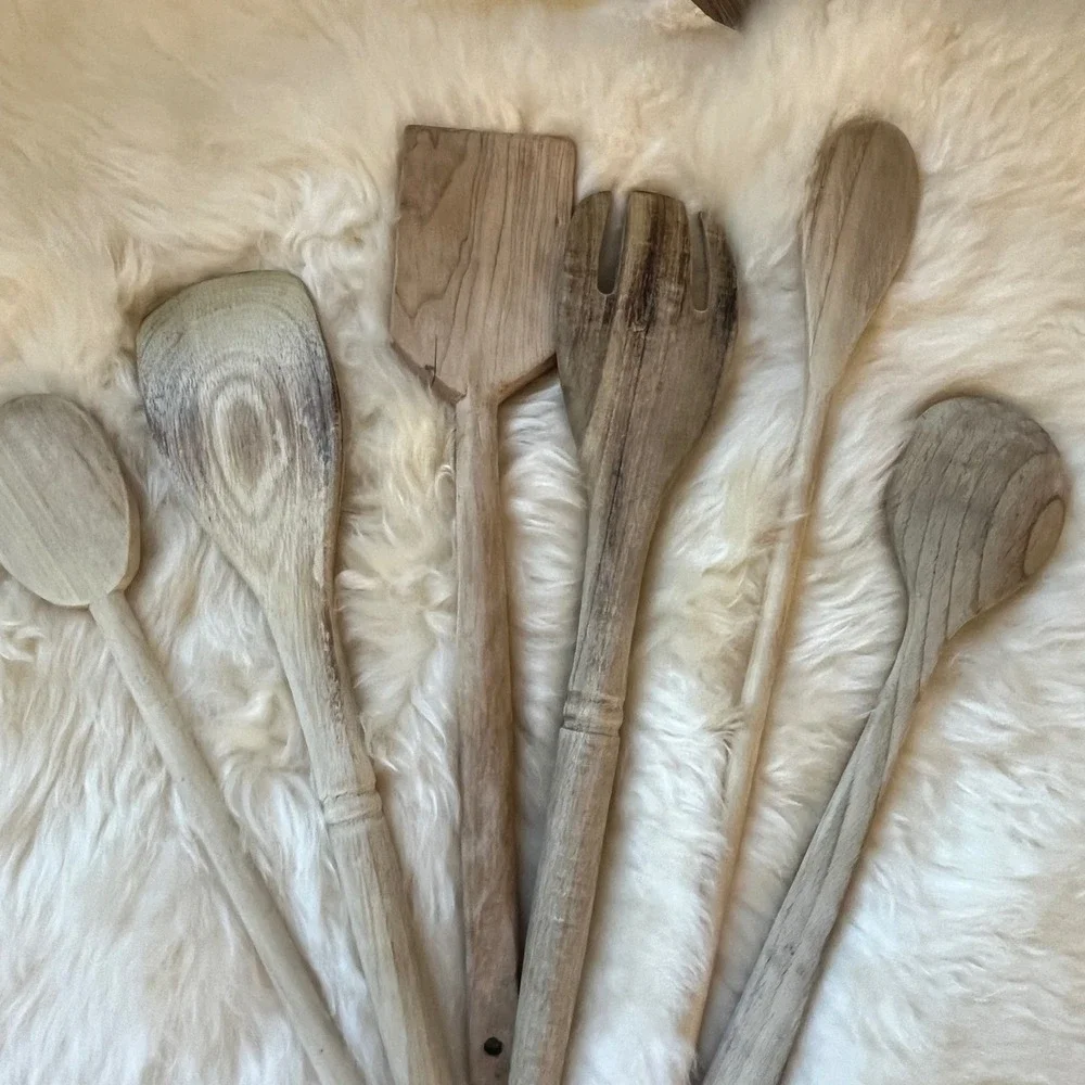 Vintage/Antique Wooden Kitchen‎ Utensils